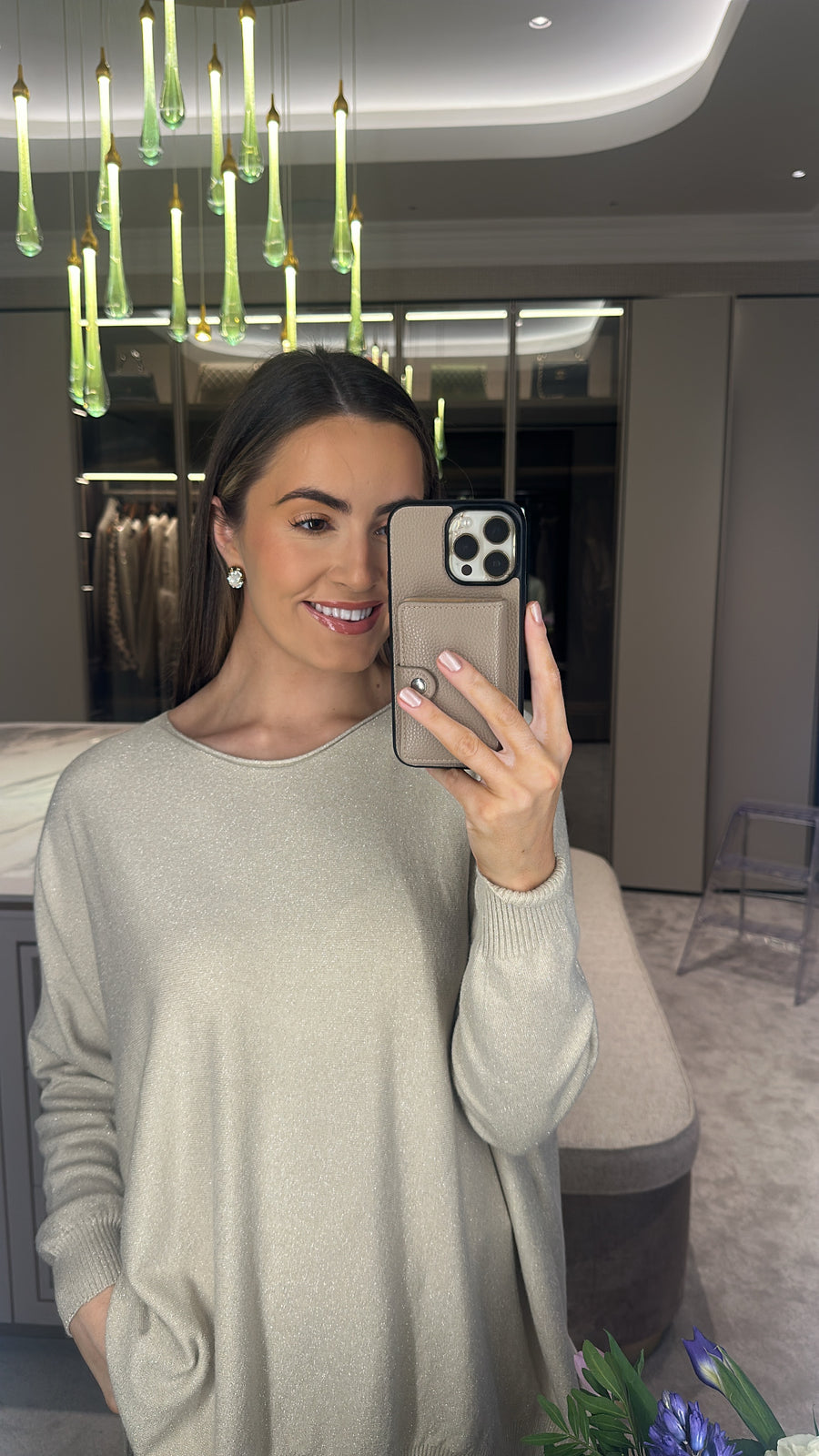 Celeste Sparkle Knit Sweater