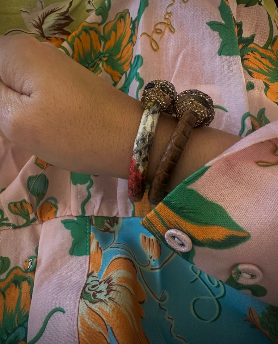 Thea crystal embellished bracelet
