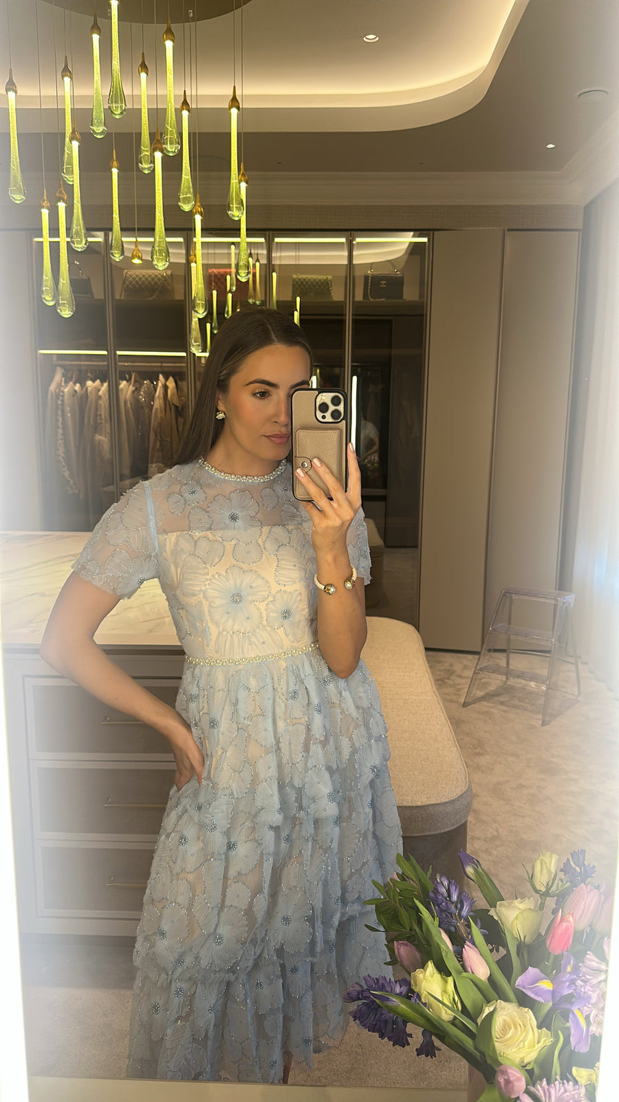 Lucie Blue Dress