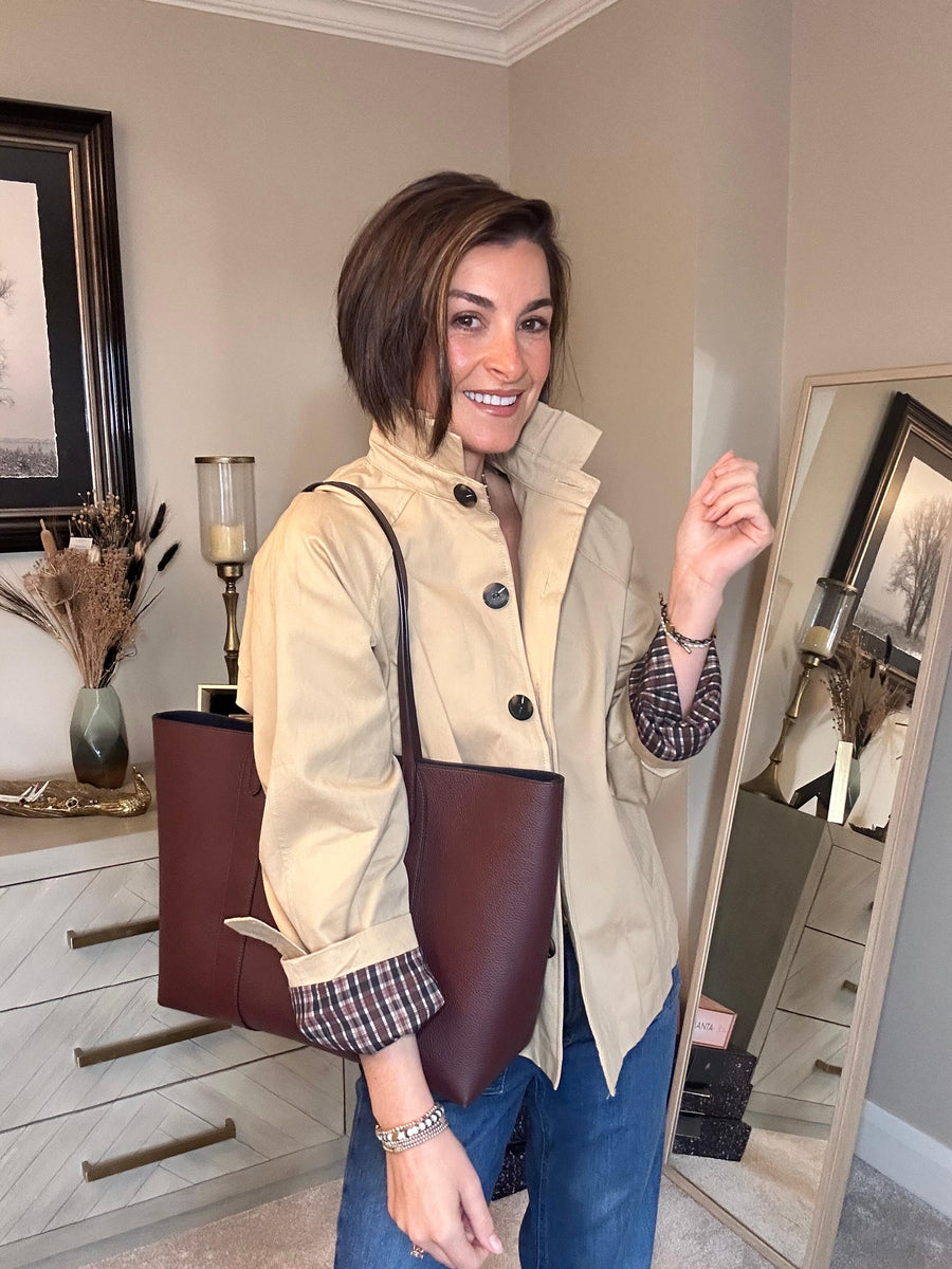 Emilee trench coat (short)