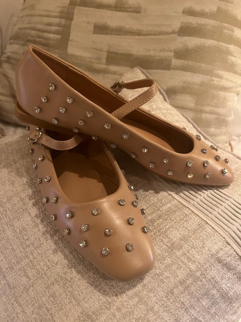 Claudia embellished ballet Flat