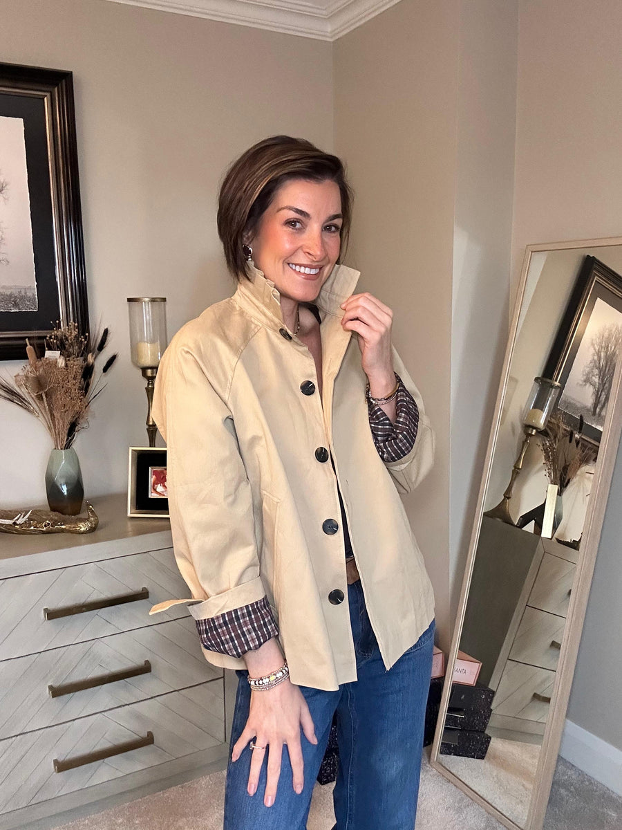 Emilee trench coat (short)