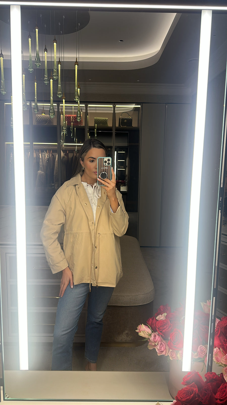 Candice trench coat