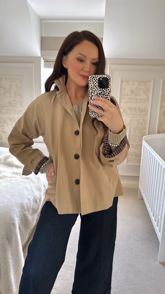 Emilee trench coat (short)