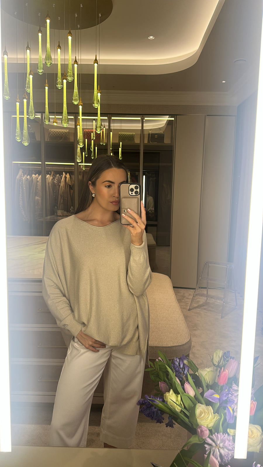 Celeste Sparkle Knit Sweater