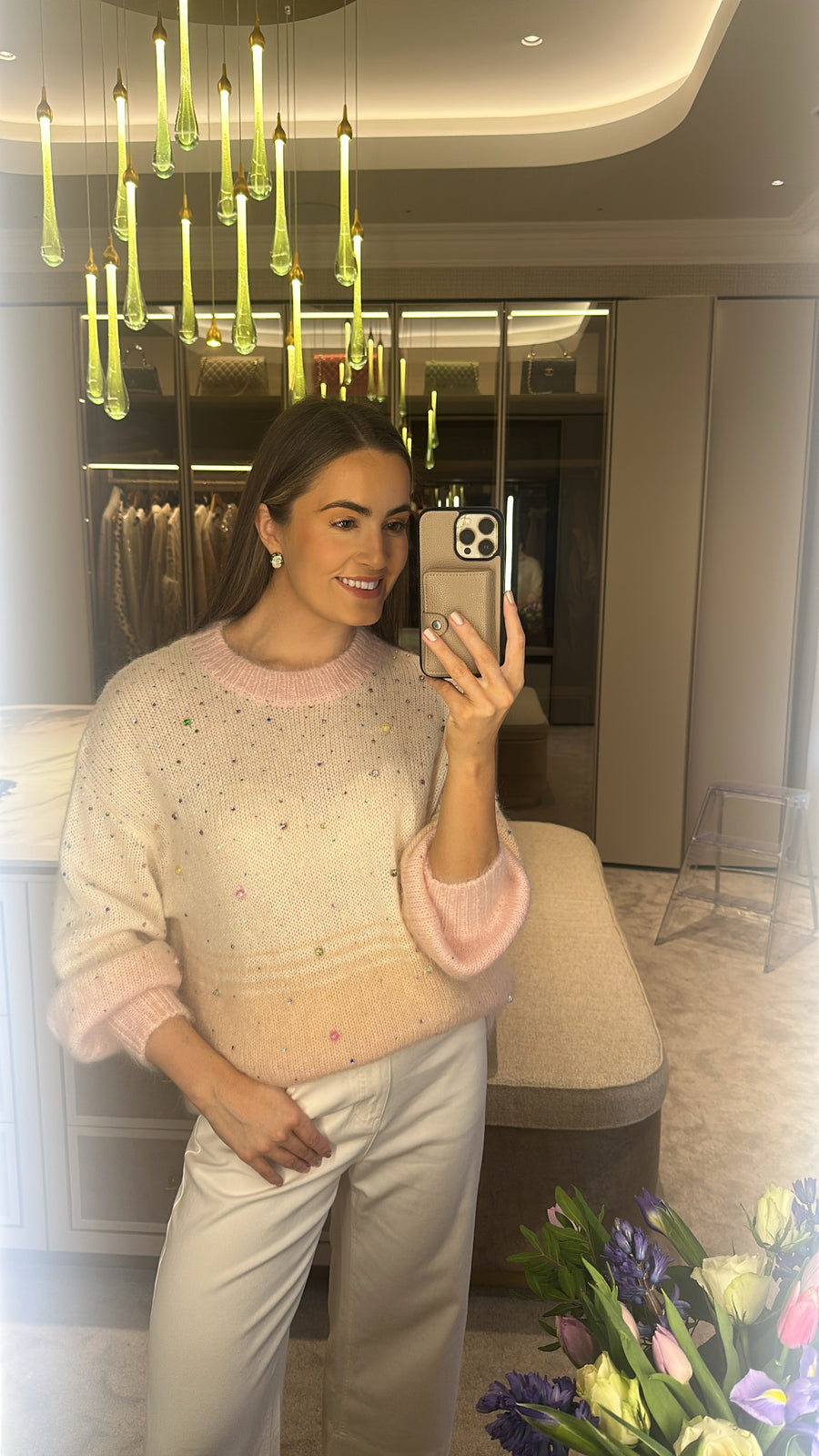 Georgia sparkle knit