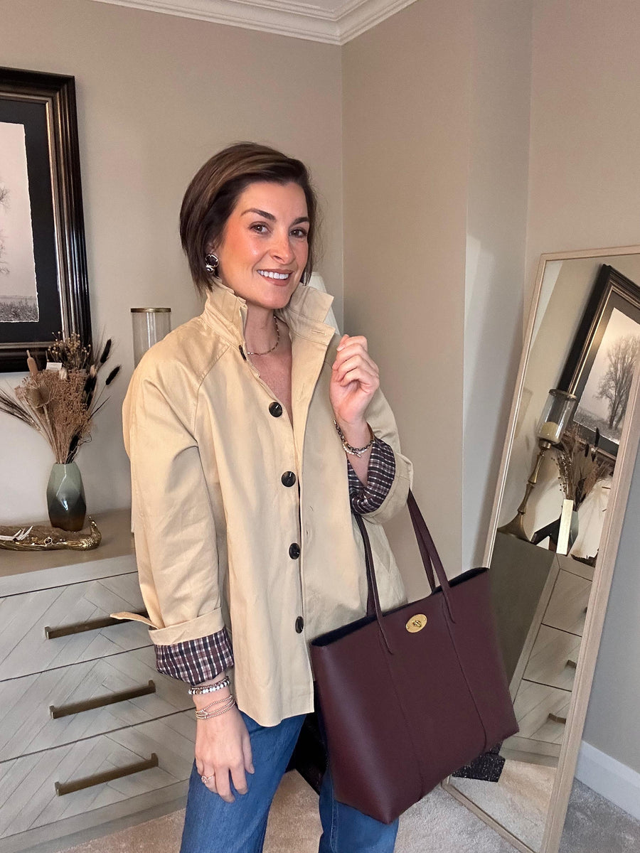 Emilee trench coat (short)