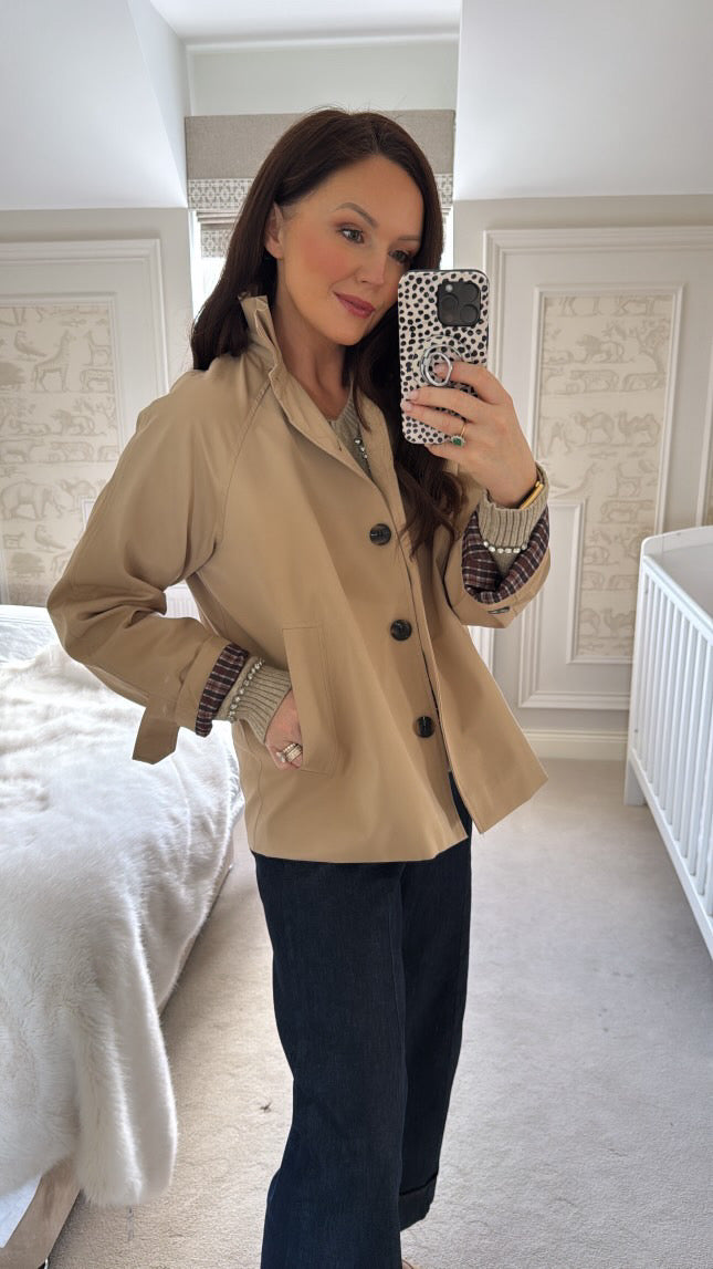 Emilee trench coat (short)