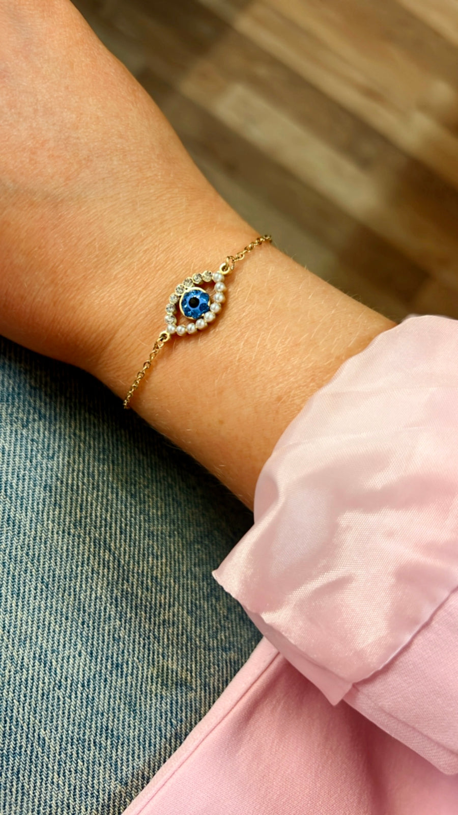 Evil eye bracelet