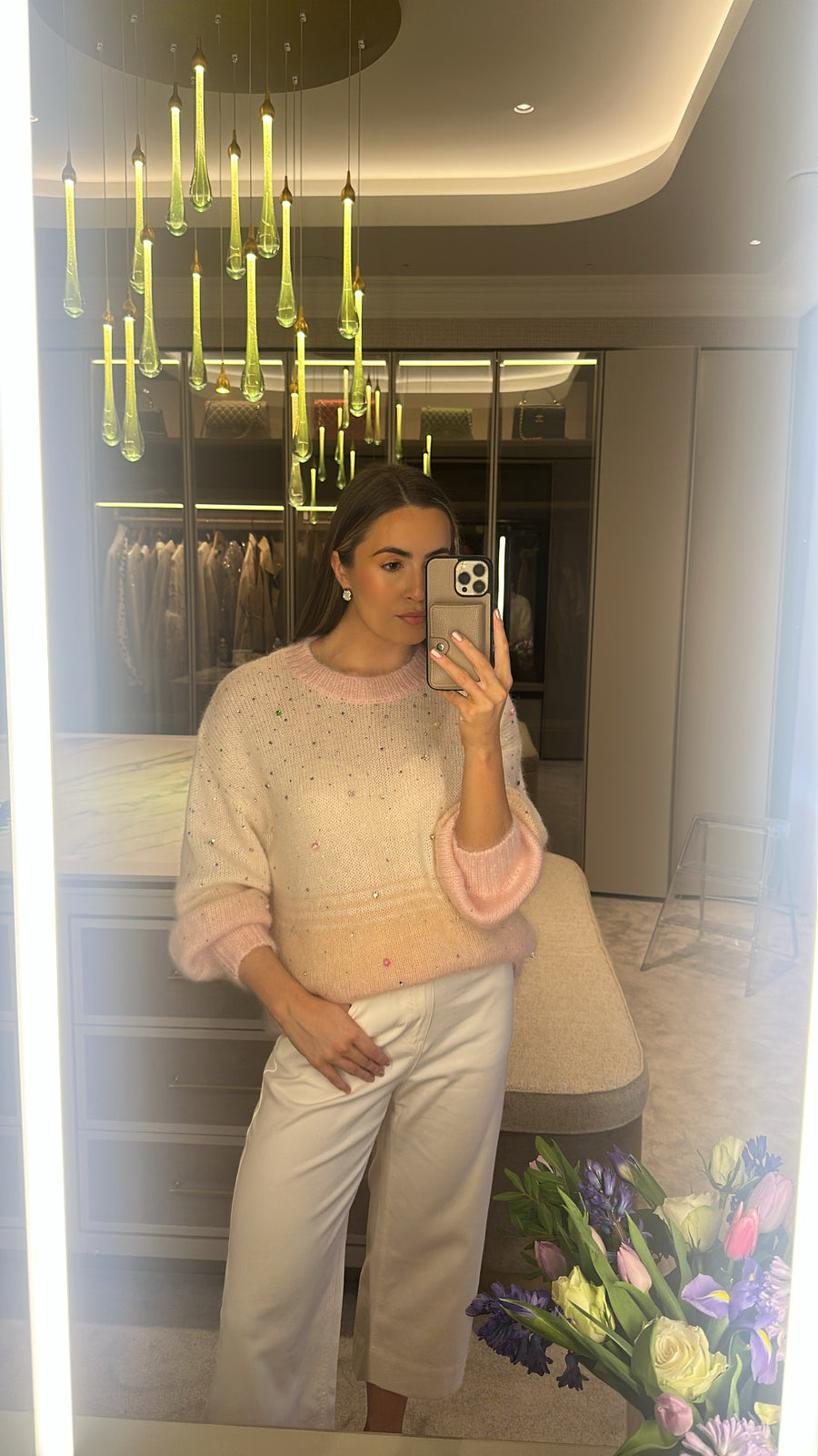 Georgia sparkle knit