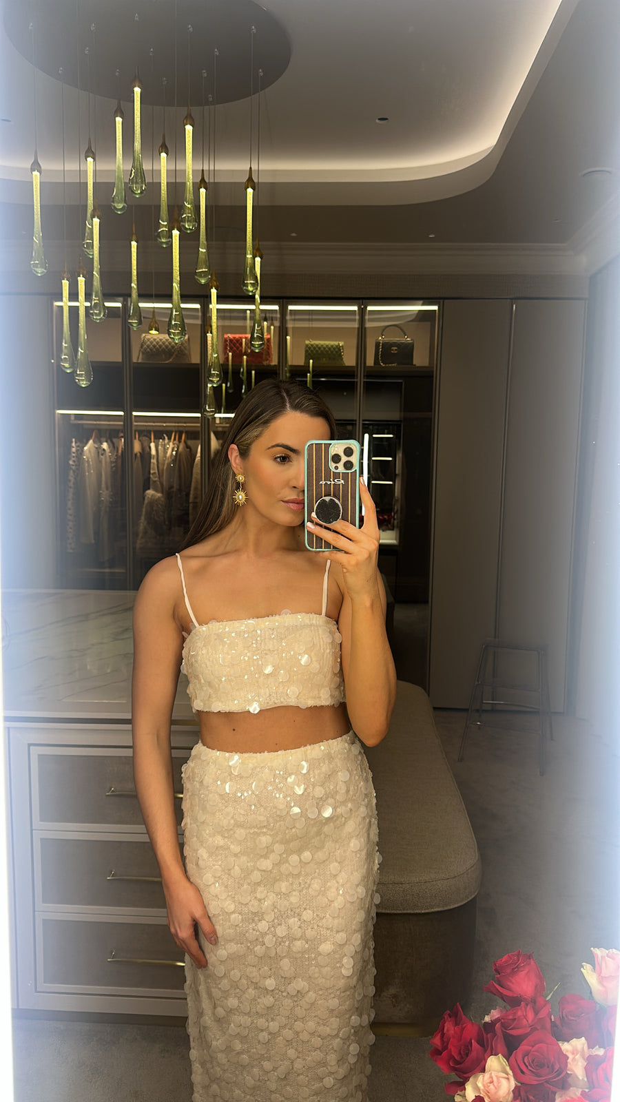 Mollie embellished two piece