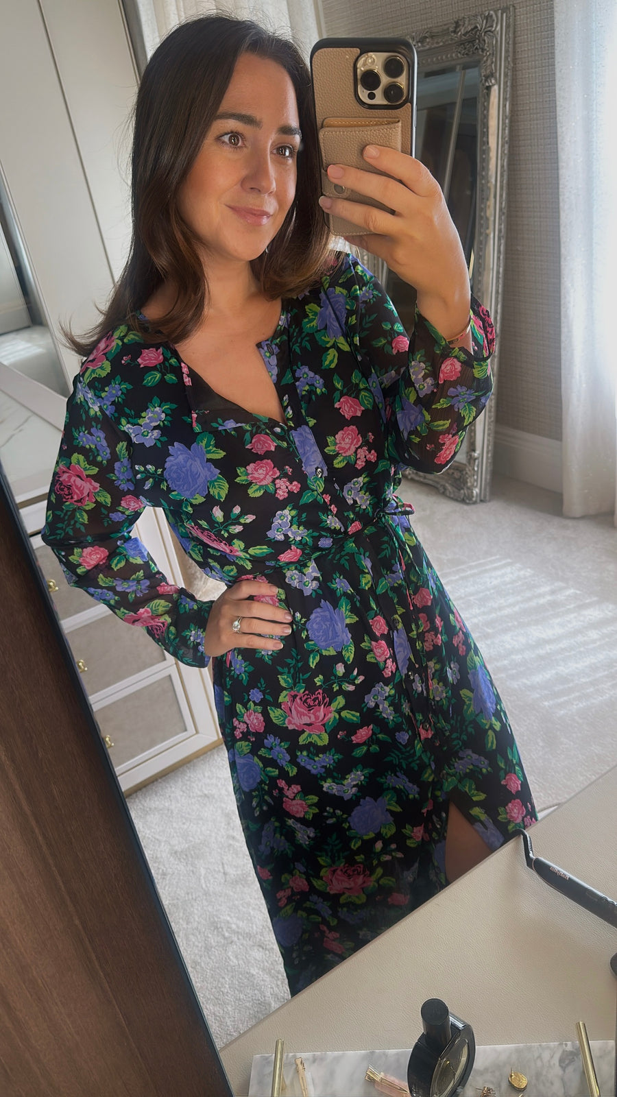 Tasmin floral dress
