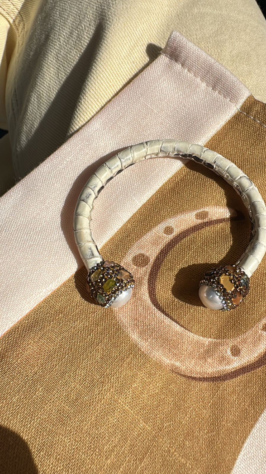 Thea crystal embellished bracelet