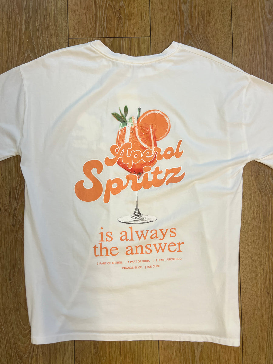 Aperol spritz tee