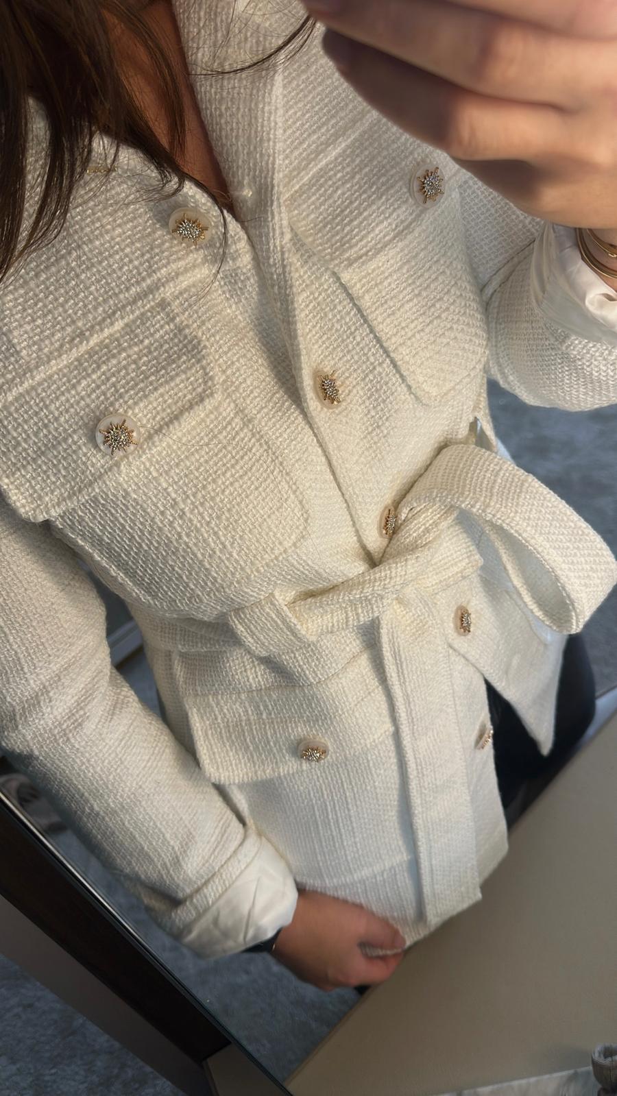 Melissa white jacket