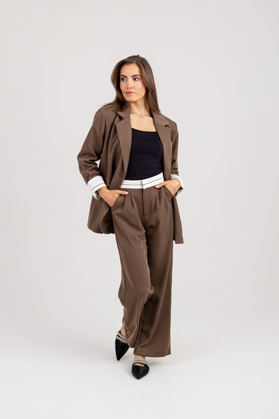 Phoebe two piece blazer set