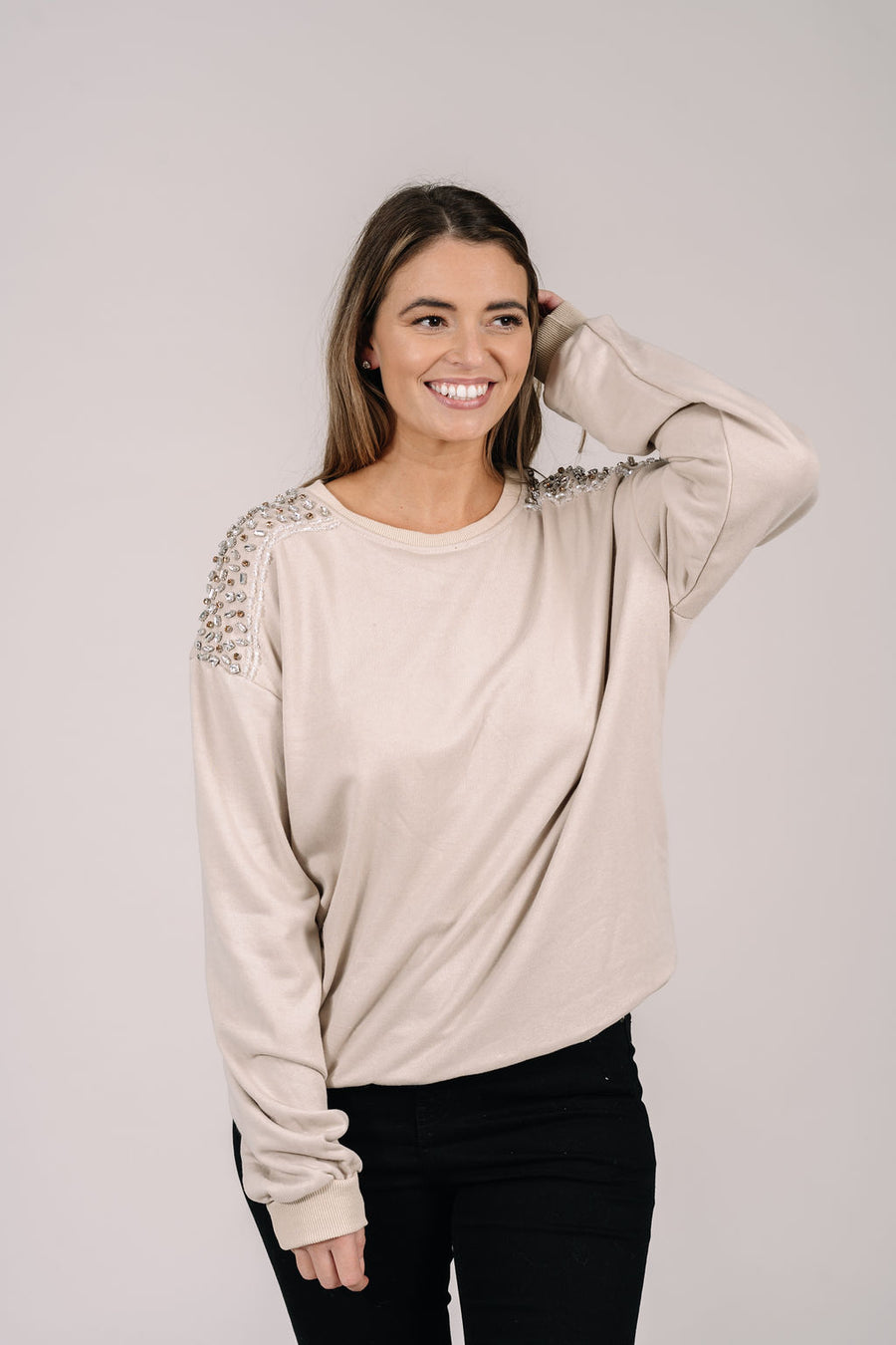 Arianna Embellished Sweater