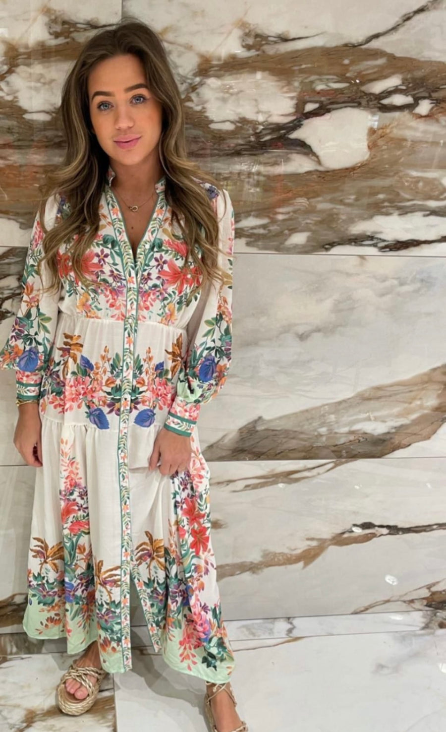 Amber Floral Dress