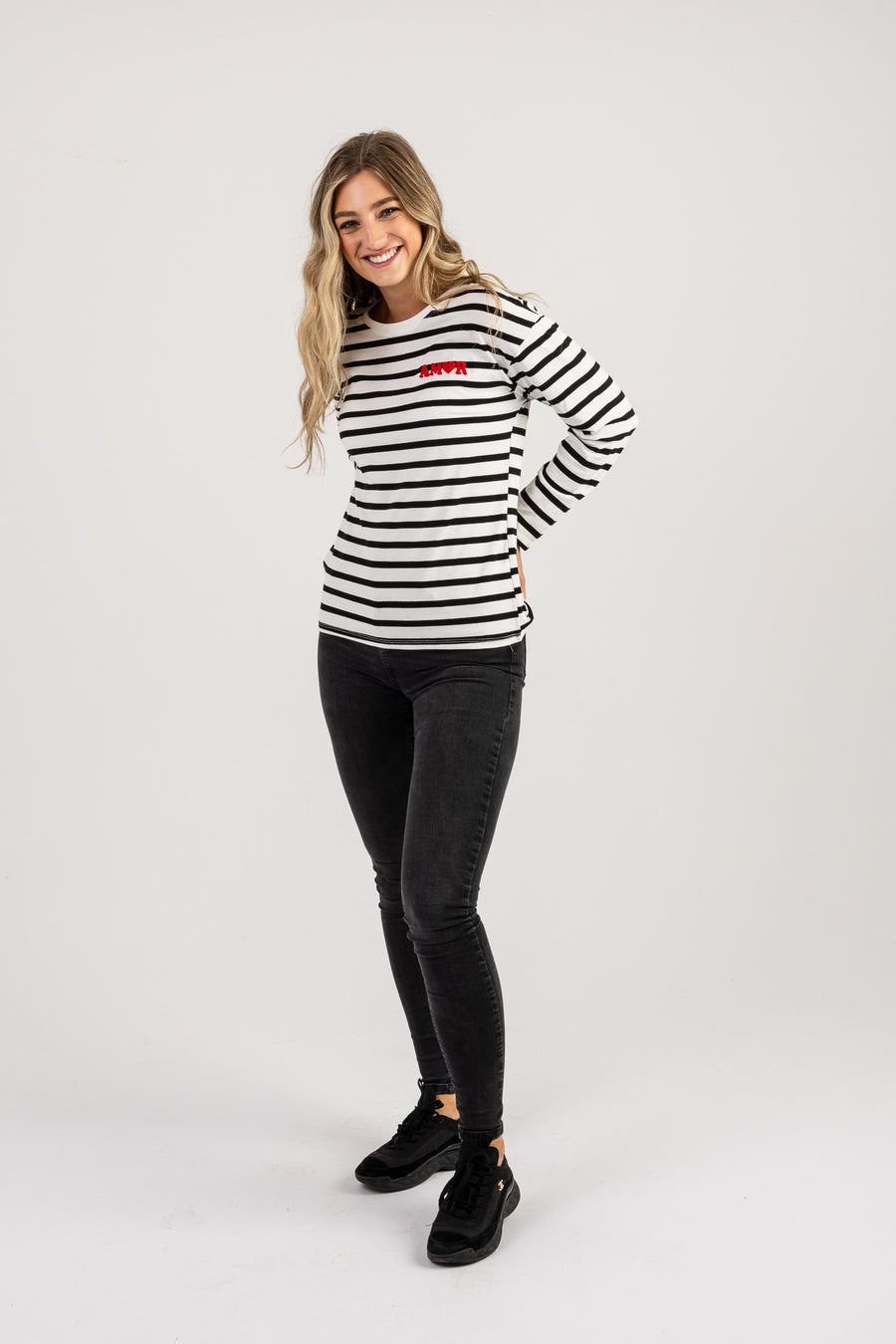 Amor stripe jumper