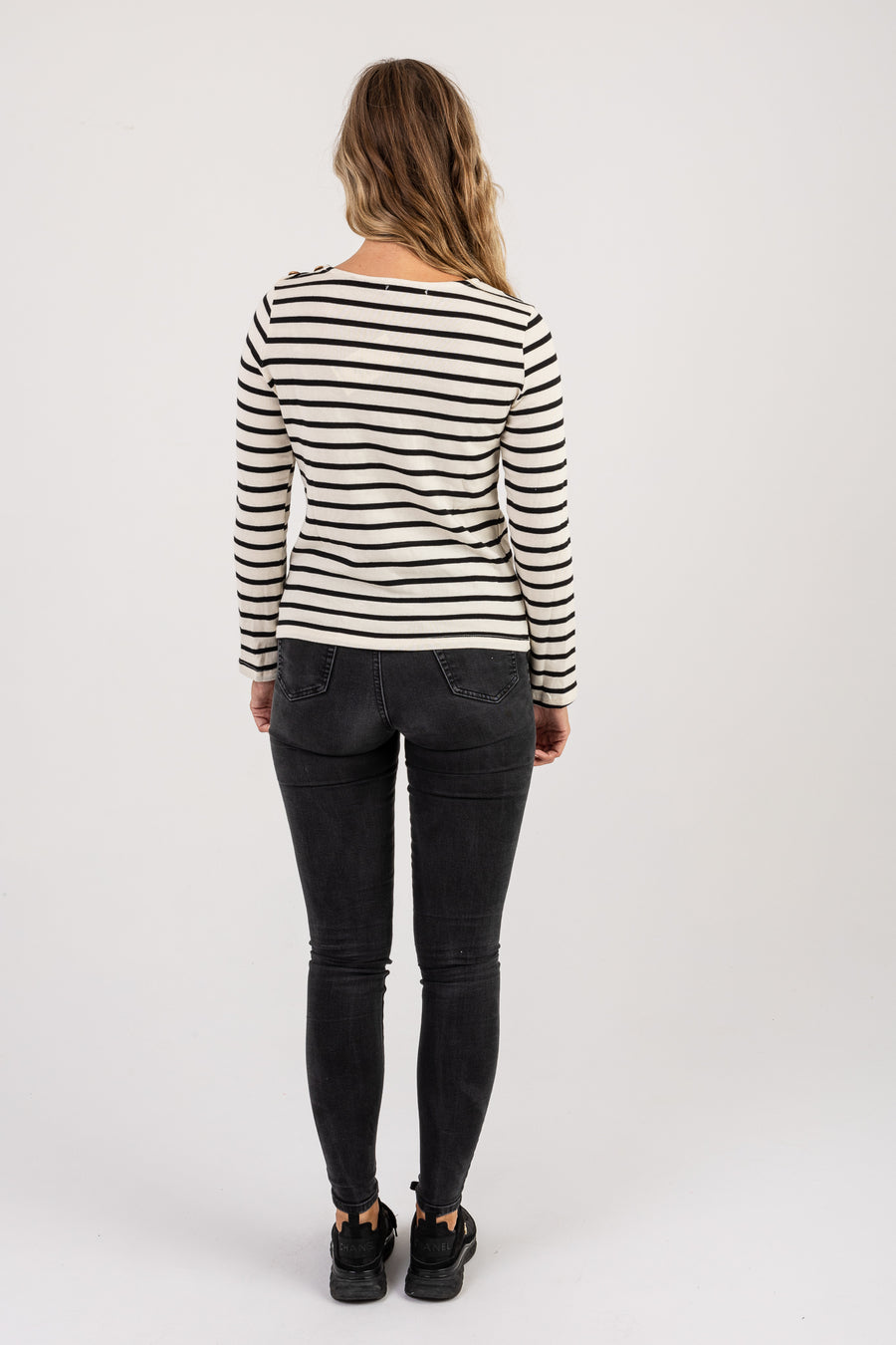 Heart stripe jumper