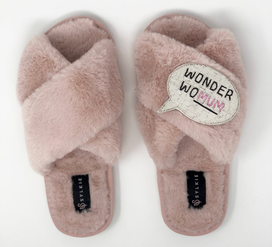 Wonder Womum Slipper Pink