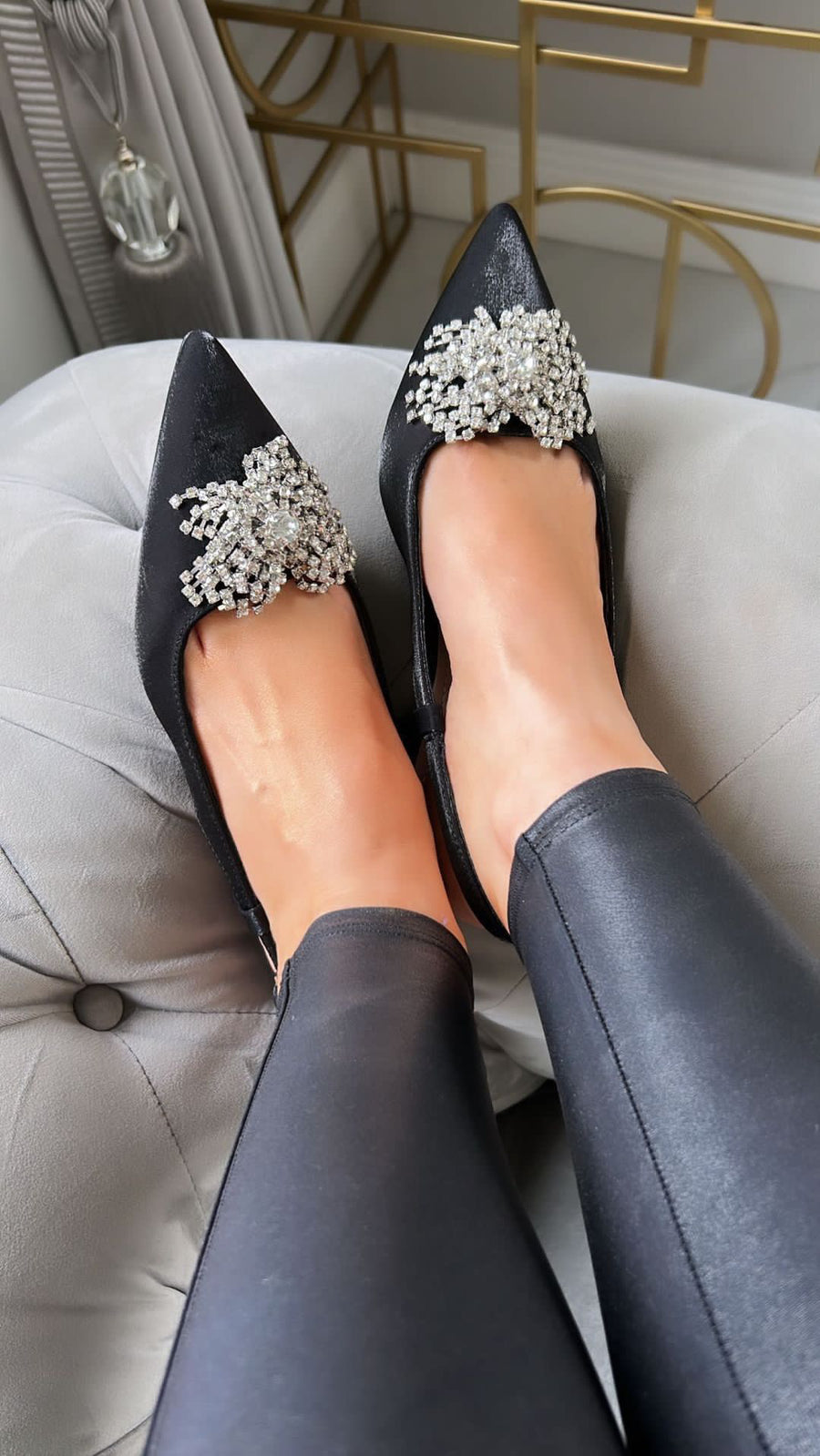 Blair Sparkle Toe Flat pumps